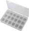 TRU COMPONENTS PP18-01 Assortimentsdoos (l x b x h) 278 x 192 x 43 mm Aantal vakken: 18 Vaste onderverdeling 1 stuk(s)