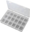 TRU COMPONENTS PP18-01 Assortimentsdoos (l x b x h) 278 x 192 x 43 mm Aantal vakken: 18 Vaste onderverdeling 1 stuk(s)
