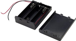 TRU COMPONENTS SBH-331AS Batterijhouder 3 AA (penlite) Kabel