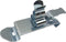 TRU COMPONENTS Schildklem Klem-Ø (max.): 8 mm Verenstaal 1 stuk(s)