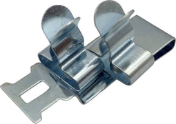 TRU COMPONENTS Schildklem Klem-Ø (max.): 8 mm Verenstaal 1 stuk(s)