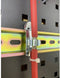 TRU COMPONENTS Schildklem Klem-Ø (max.): 8 mm Verenstaal 1 stuk(s)