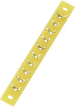 TRU COMPONENTS Soldeerlijst Enkele rij Totaal aantal polen 10 Epoxide (l x b x h) 74 x 9 x 1.5 mm 1 stuk(s)