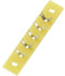 TRU COMPONENTS Soldeerlijst Enkele rij Totaal aantal polen 5 Epoxide (l x b x h) 45 x 9 x 1.5 mm 1 stuk(s)