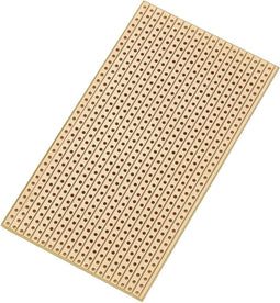 TRU COMPONENTS SU527629 Printplaat Hardpapier (l x b) 90 mm x 50 mm 35 µm Rastermaat 2.54 mm Inhoud 1 stuk(s)
