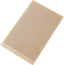 TRU COMPONENTS SU527637 Printplaat Hardpapier (l x b) 160 mm x 100 mm 35 µm Rastermaat 2.54 mm Inhoud 1 stuk(s)