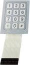 TRU COMPONENTS SU709948 Folietoetsenbord Keypad matrix 1 x 12 1 stuk(s)