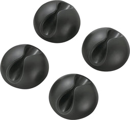 TRU COMPONENTS SWC-10BK/4P Kabelhouder Zelfklevend 542240 Bundel-Ø (bereik) 9 mm (max) Zwart 4 stuk(s)