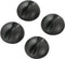 TRU COMPONENTS SWC-10BK/4P Kabelhouder Zelfklevend 542240 Bundel-Ø (bereik) 9 mm (max) Zwart 4 stuk(s)