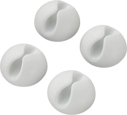 TRU COMPONENTS SWC-10WT/4P Kabelhouder Zelfklevend 542241 Bundel-Ø (bereik) 9 mm (max) Wit 4 stuk(s)