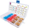 TRU COMPONENTS T1711C001 Assortiment platte stekkers (female) 320 onderdelen