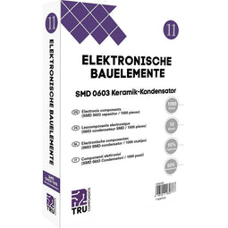 TRU COMPONENTS T1806P020 Keramische condensator assortiment 1000 onderdelen