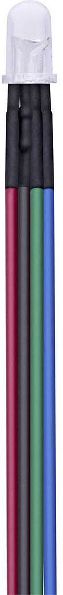 TRU COMPONENTS T1810O093 LED-assortiment RGB Rond 3 mm 1000 mcd, 4000 mcd, 2000 mcd 30 ° 25 stuk(s)