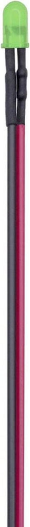 TRU COMPONENTS T1810O097 LED-assortiment Groen Rond 3 mm 100 mcd 30 ° 25 stuk(s)