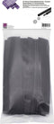 TRU COMPONENTS T1902CA043 Krimpkous assortiment Zwart 12 mm 4 mm Krimpverhouding:3:1 15 stuk(s)