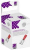 TRU COMPONENTS T1904C038 Assortiment hulzen voor platte stekkers Insteekbreedte: 6.30 mm Insteekdikte: 0.80 mm 180 ° De