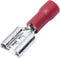 TRU COMPONENTS T1904C040 Assortiment hulzen voor platte stekkers Insteekbreedte: 2.80 mm Insteekdikte: 0.80 mm 180 ° De