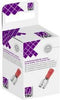 TRU COMPONENTS T1904C040 Assortiment hulzen voor platte stekkers Insteekbreedte: 2.80 mm Insteekdikte: 0.80 mm 180 ° De