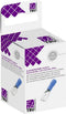 TRU COMPONENTS T1904C045 Assortiment platte stekkers Insteekbreedte: 2.80 mm Insteekdikte: 0.80 mm 180 ° Deels geïsolee