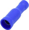 TRU COMPONENTS T1904C049 Kabelschoen, female (rond) 1.50 mm² 2.50 mm² Volledig geïsoleerd Blauw 25 stuk(s)
