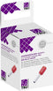 TRU COMPONENTS T1904C053 Adereindhulzen 1 mm² Deels geïsoleerd Rood 100 stuk(s)