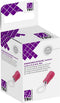 TRU COMPONENTS T1904C059 Ringkabelschoen Dwarsdoorsnede (max.): 1.50 mm² Gat diameter: 4.30 mm Deels geïsoleerd Rood 25