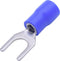 TRU COMPONENTS T1904C065 Vorkkabelschoen 1.50 mm² 2.50 mm² Gat diameter=5.30 mm Deels geïsoleerd Blauw 25 stuk(s)
