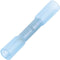 TRU COMPONENTS T1904C069 Stootverbinder Met krimpkous 1.50 mm² 2.50 mm² Volledig geïsoleerd Blauw 10 stuk(s)