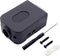 TRU COMPONENTS T1904C091 D-sub female inbouwconnector Aantal polen: 9 Schroeven 1 stuk(s)