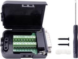 TRU COMPONENTS T1904C092 D-sub male connectorset Aantal polen: 15 Schroeven 1 stuk(s)