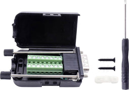 TRU COMPONENTS T1904C098 D-sub male connectorset Aantal polen: 15 Schroeven 1 stuk(s)