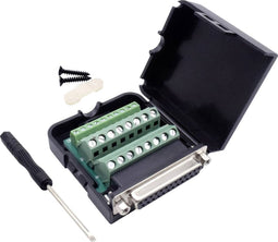 TRU COMPONENTS T1904C101 D-sub female connectorset Aantal polen: 25 Schroeven 1 stuk(s)
