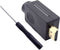 TRU COMPONENTS T1904C104 HDMI-connector Stekker, inbouw verticaal Aantal polen: 20 Zwart 1 stuk(s)