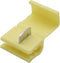 TRU COMPONENTS T1904C105 Aftakconnector Flexibel: 4-6 mm² Massief: 4-6 mm² Aantal polen: 2 10 stuk(s) Geel
