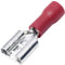 TRU COMPONENTS T1904C106 Assortiment hulzen voor platte stekkers Insteekbreedte: 4.80 mm Insteekdikte: 0.80 mm 180 ° De