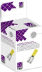 TRU COMPONENTS T1904C108 Assortiment hulzen voor platte stekkers Insteekbreedte: 6.30 mm Insteekdikte: 0.80 mm 180 ° De