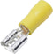 TRU COMPONENTS T1904C108 Assortiment hulzen voor platte stekkers Insteekbreedte: 6.30 mm Insteekdikte: 0.80 mm 180 ° De