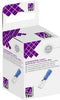 TRU COMPONENTS T1904C110 Assortiment platte stekkers Insteekbreedte: 4.80 mm Insteekdikte: 0.80 mm 180 ° Deels geïsolee