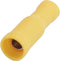 TRU COMPONENTS T1904C120 Kabelschoen, female (rond) 4 mm² 6 mm² Volledig geïsoleerd Geel 15 stuk(s)