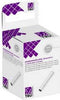TRU COMPONENTS T1904C125 Adereindhulzen 0.50 mm² Ongeïsoleerd Zilver 500 stuk(s)