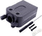 TRU COMPONENTS T190C4088 D-sub male inbouwconnector Aantal polen: 9 Schroeven 1 stuk(s)