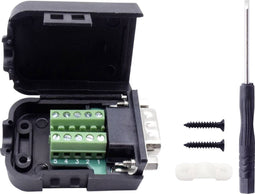 TRU COMPONENTS T190C4090 D-sub male inbouwconnector Aantal polen: 9 Schroeven 1 stuk(s)