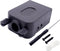 TRU COMPONENTS T190C4090 D-sub male inbouwconnector Aantal polen: 9 Schroeven 1 stuk(s)