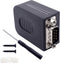 TRU COMPONENTS T190C4090 D-sub male inbouwconnector Aantal polen: 9 Schroeven 1 stuk(s)
