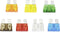 TRU COMPONENTS TC-10334032 Standaard platte zekering 5 A, 7.5 A, 10 A, 15 A, 20 A, 25 A, 30 A Oranje, Bruin, Rood, Blue
