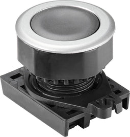 TRU COMPONENTS TC-10343972 S3PF-P1K Druktoets Knop Zwart 1 stuk(s)
