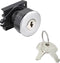 TRU COMPONENTS TC-10343992 S3KF-2DS Frontelement voor sleutelschakelaar Sleutel Zilver 1 x 90 ° 1 stuk(s)