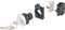 TRU COMPONENTS TC-10343992 S3KF-2DS Frontelement voor sleutelschakelaar Sleutel Zilver 1 x 90 ° 1 stuk(s)