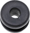 TRU COMPONENTS TC-10820696 Kabeldoorvoering Montagegat: 18 mm Klem-Ø (max.): 12 mm Plaatdikte (max.): 1 mm PVC Zwart 10