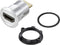 TRU COMPONENTS TC-11980448 HDMI-paneeladapterbus HDMI-bus - HDMI-stekker Zilver Aantal polen: 1 Inhoud: 1 stuk(s)
